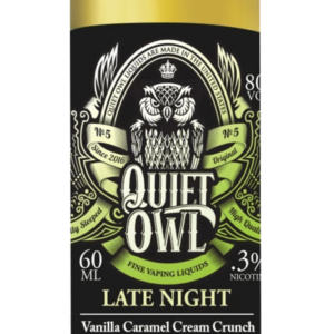Quift Owl Late Night Vanilla Caramel Cream Crunch 60ml 1