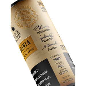 Black note virginia tobacco 30ml 2