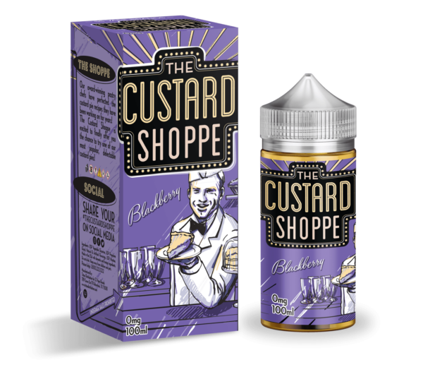 The Custard Shoppe | Blackberry 100ml