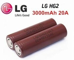 LG Chocolate HG2 3.6V 3000mAh - Bateria 18650