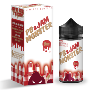 Monster Vape | PB & Jam Monster | Strawberry 100ml