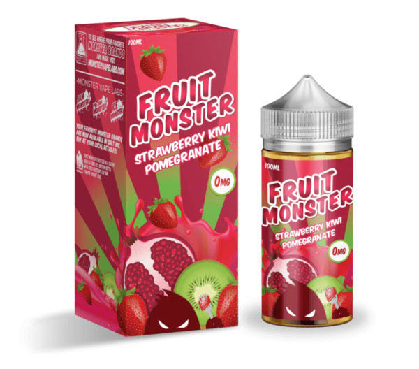 Monter Vape | Fruit Monster | Strawberry Kiwi Pomegranate 100ml