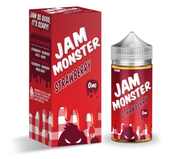 Monster Vape | Jam Monster | Strawberry 100ml