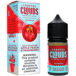 Coastal clouds | apple peach strawberry salt 30ml