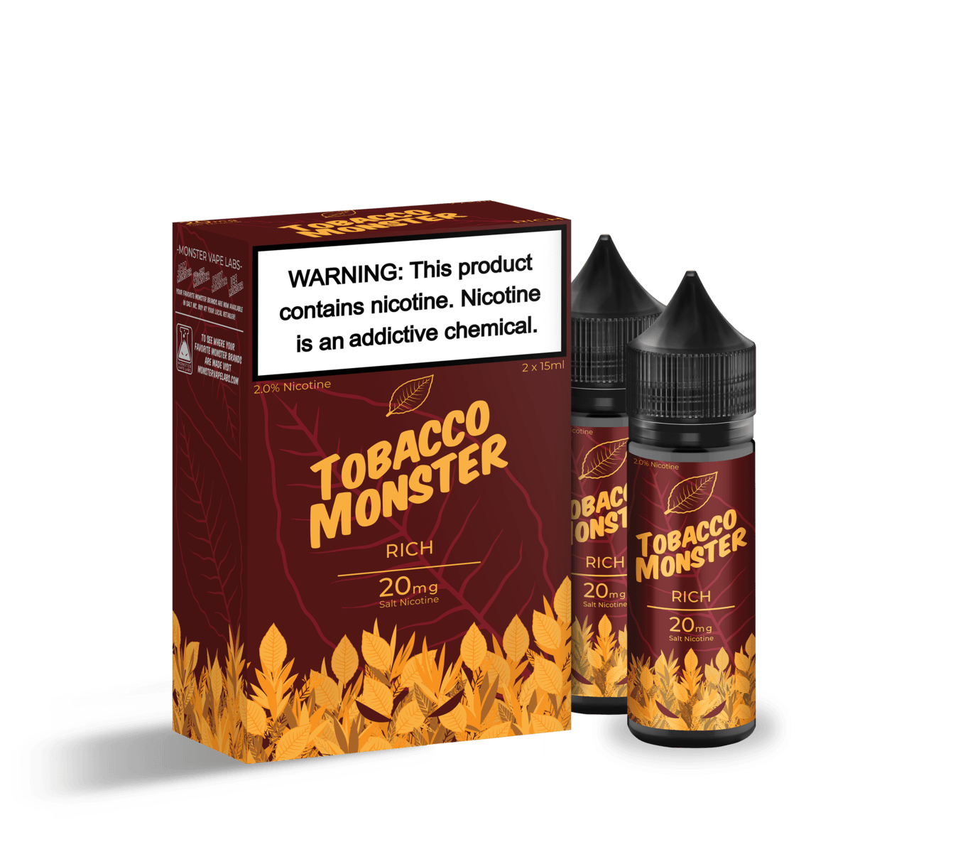 Monster Vape | Tobacco Monster | Rich Salt 15ml