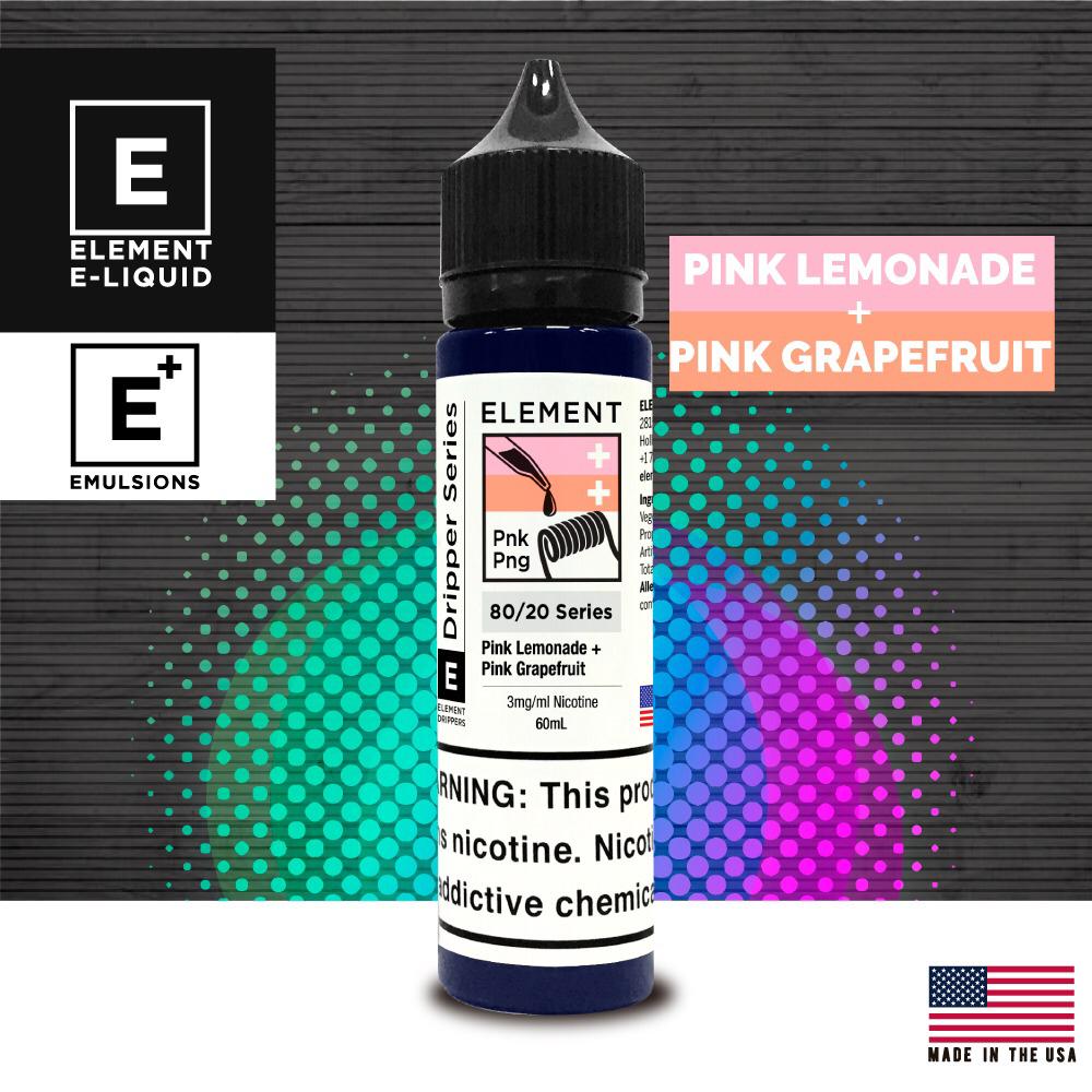 Element | Pink Lemonade + Pink Grapefruit 60ml