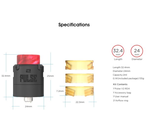 VANDY VAPE PULSE V2 RDA-3907