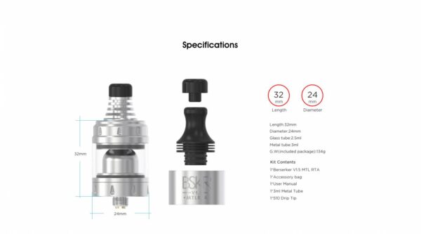 VANDY VAPE BSKR V 1.5 MTL RTA-3820