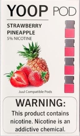 Yoop Pod Strawberry Pineapple Salt Nic-0