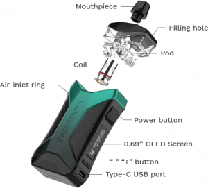 Vaporesso xiron pod mod kit-4676