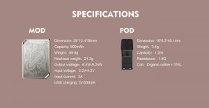 Tesla cigs punk kit pod-4605