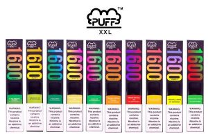 Puff xxl | 1600 puff pod descartável (9 sabores)