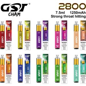 GST | Cham Pod Descartável 2800 Puffs