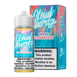 Cloud Nurdz | Grape Strawberry Iced 100ml