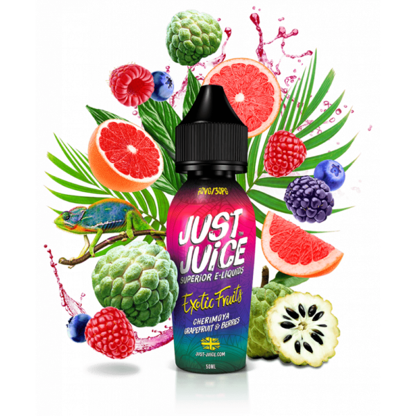 Just Juice | Cherimoya Grapefruit & Berries 60ml