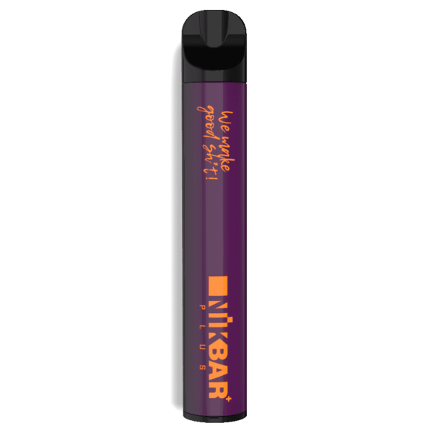 Nikbar | Plus Pod Descartável 600 Puffs (13 Sabores)