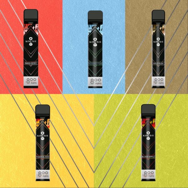 King Bar | Plus Black Pod Descartável 800 Puffs (5 Sabores)