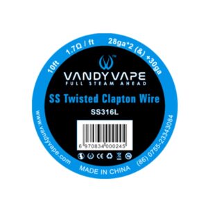 Vandy Vape | Fio SS Twisted Clapton Wire SS316L