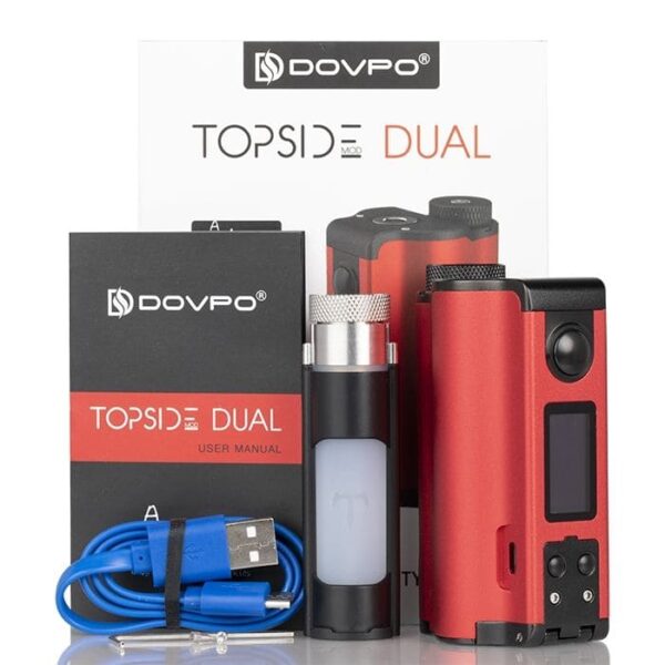 Dovpo X TVC | Topside Dual Squonk 200W Mod
