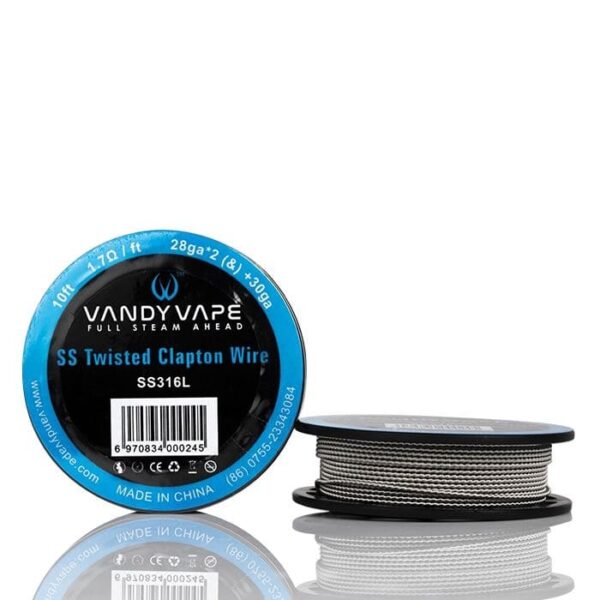 Vandy Vape | Fio SS Twisted Clapton Wire SS316L