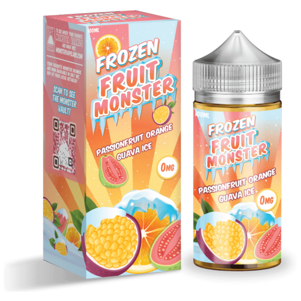 Monster Vape | Frozen Fruit Monster | Passionfruit Orange Guava Ice 100ml