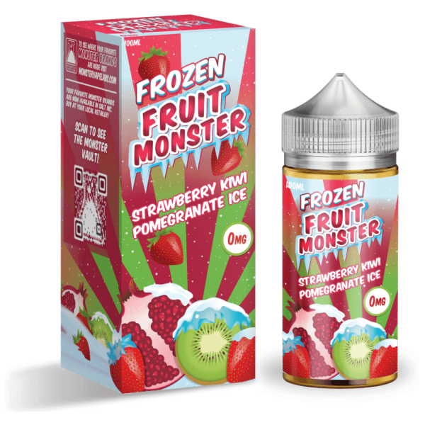 Monster Vape | Frozen Fruit Monster | Strawberry Kiwi Pomegranante Ice 100ml