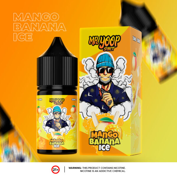 Mr Yoop | Mango Banana Ice Salt 30ml