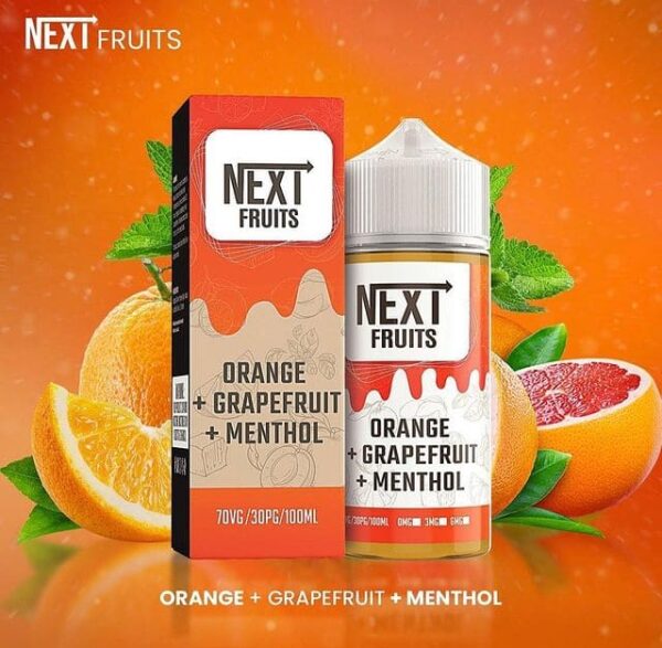 Next | Orange Grapefruit Menthol 100ml