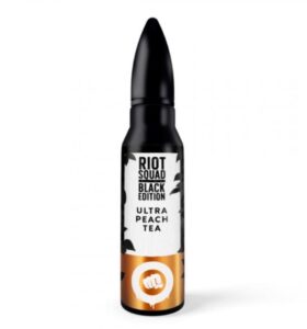 Riot Squad | Black Edition | Ultra Peach Tea 60ml