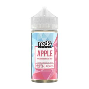Reds | iced plus | apple strawberry 100ml