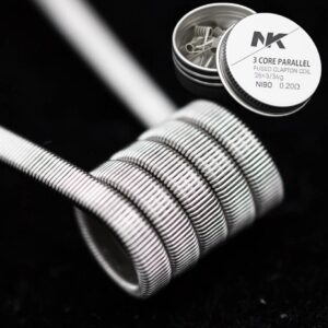 NK Coils | 3 Core Parallel Fused Clapton Coil (6pçs)