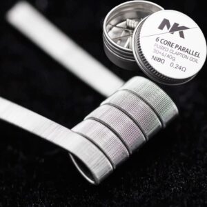 NK Coils | 6 Core Parallel Fused Clapton Coil (6pçs)