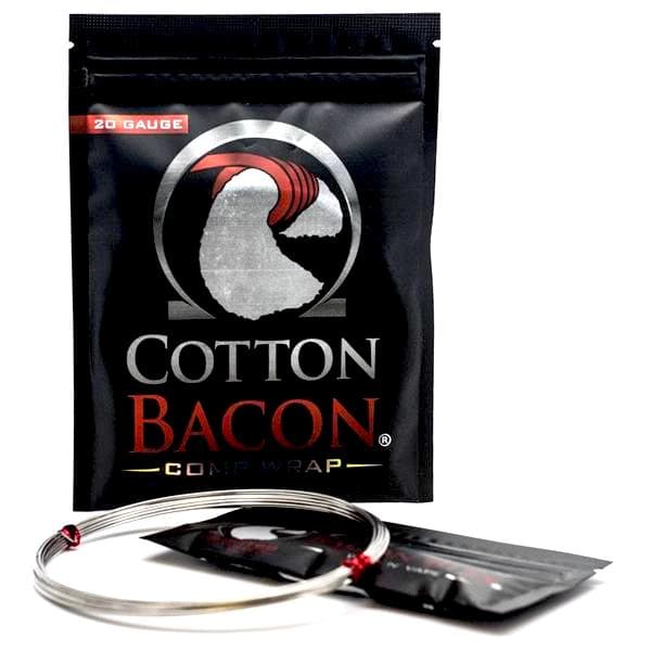 Wick 'n' Vape | Cotton Bacon Comp Wrap (Algodão + Fio)