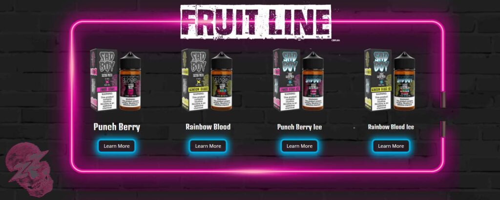 Fruit line banner