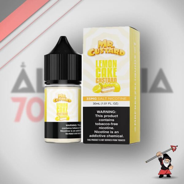 Mr Custard | Lemon Cake Custard Salt