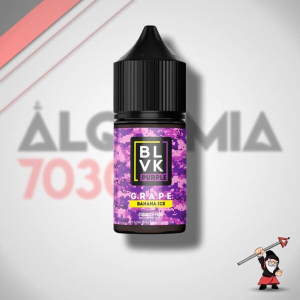 BLVK | Purple | Grape Banana Ice Salt 30ml