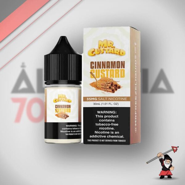 Mr Custard | Cinnamon Custard Salt 30ml