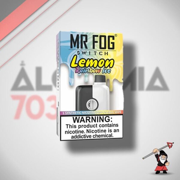 mr fog switch lemon rainbow ice