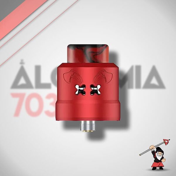 Dead Rabbit Max RDA red fundo