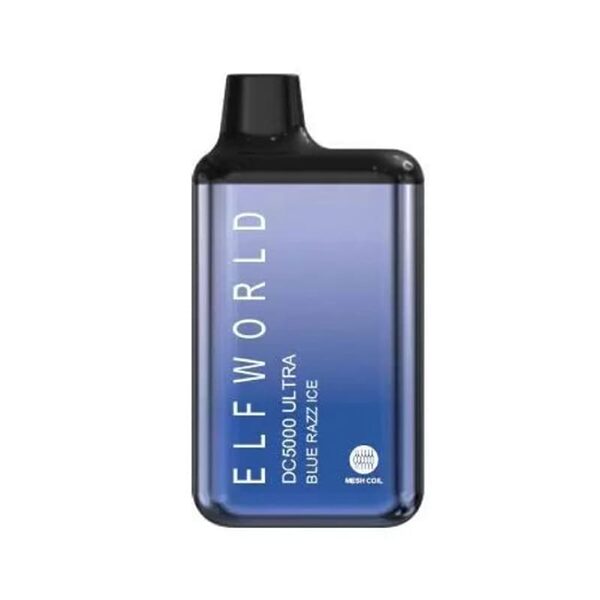 Elfworld DC5000 Ultra Pod Descartavel 5000 Puffs blue razz ice