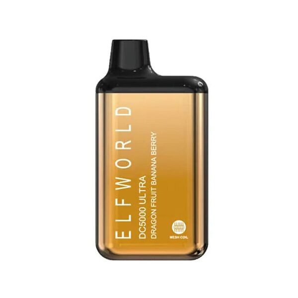 Elfworld DC5000 Ultra Pod Descartavel 5000 Puffs dragon fruit banana berry