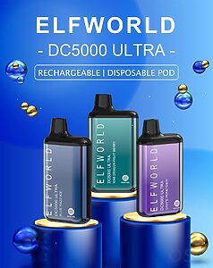Elfworld dc5000 ultra pod descartavel 5000 puffs imagem 2