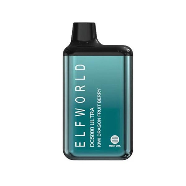 Elfworld DC5000 Ultra Pod Descartavel 5000 Puffs kiwi dragon fruit berry