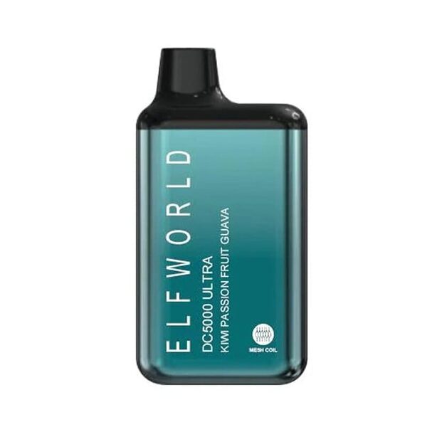 Elfworld DC5000 Ultra Pod Descartavel 5000 Puffs kiwi passion fruit guava
