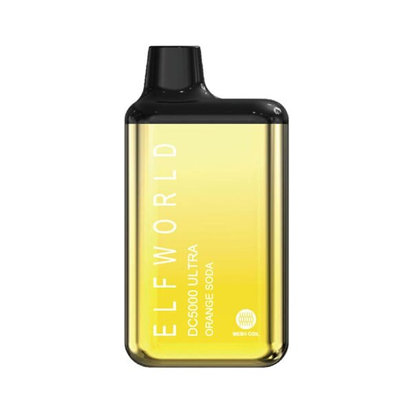 Elfworld DC5000 Ultra Pod Descartavel 5000 Puffs orange soda