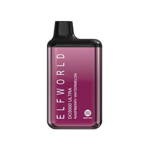 Elfworld DC5000 Ultra Pod Descartavel 5000 Puffs raspberry watermelon