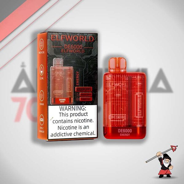 Elfworld DE6000 Pod Descartavel 6000 Puffs