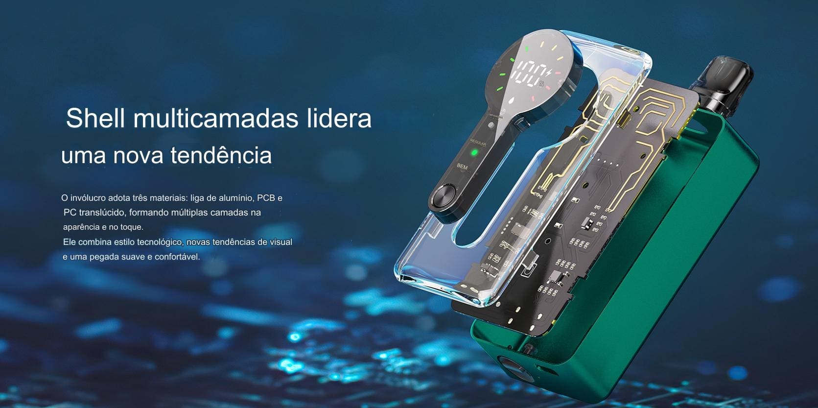 Uwell | prime bg12000 | pod descartavel 12000 puffs shrll