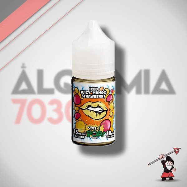 Pop! Vapors | Juicy Mango Strawberry Iced Salt 30ml