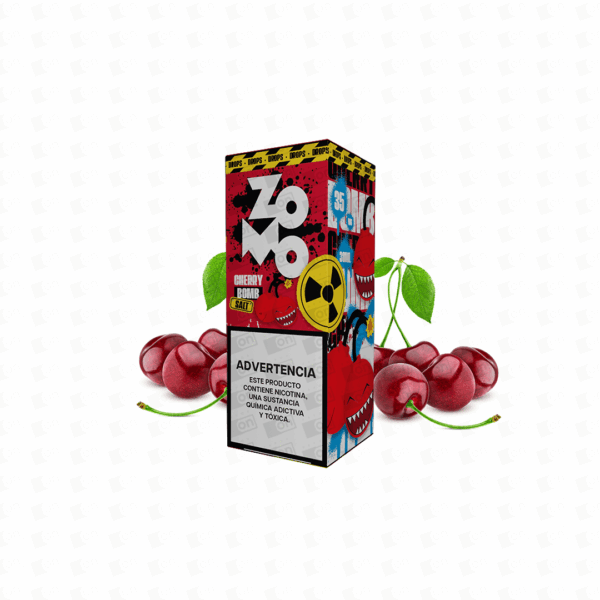 Líquido Zomo Drops NicSalt - Cherry Bomb